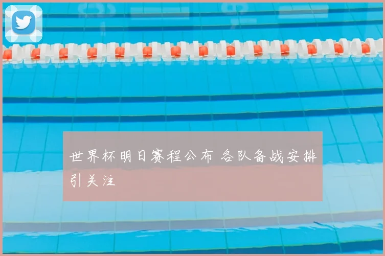 世界杯明日赛程公布 各队备战安排引关注